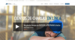 Desktop Screenshot of charlasdeseguridad.com